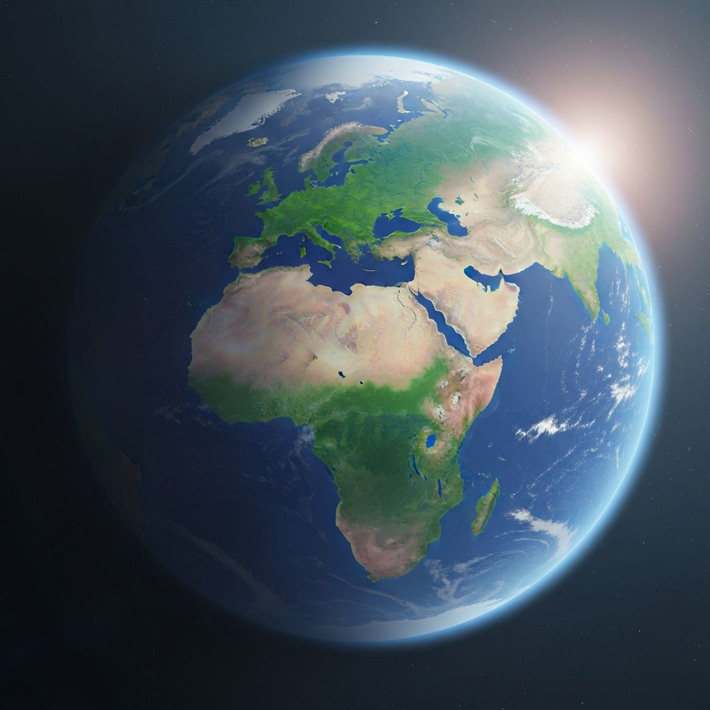 Beautiful Earth from space